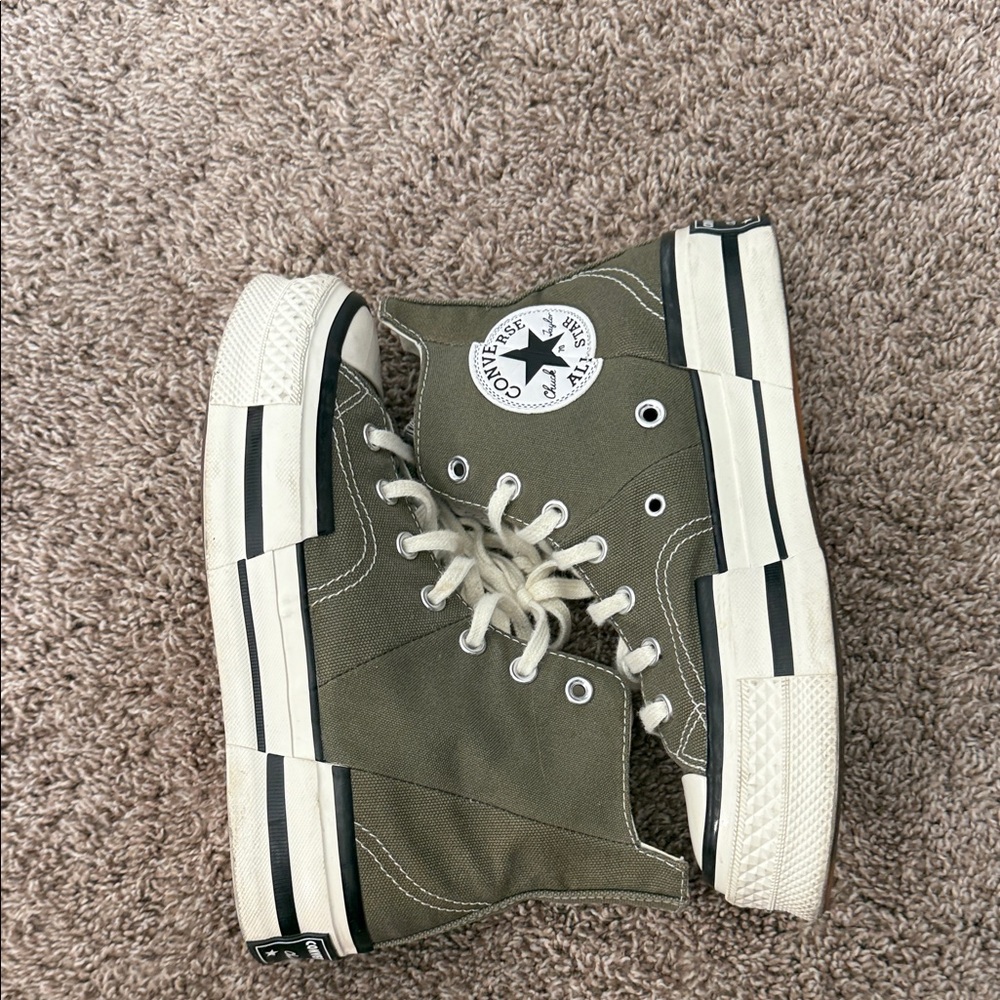 Converse Women’s High-Top Sneakers - Forest Green